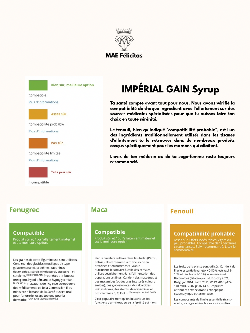 IMPÉRIAL GAIN SIROP 250 ml