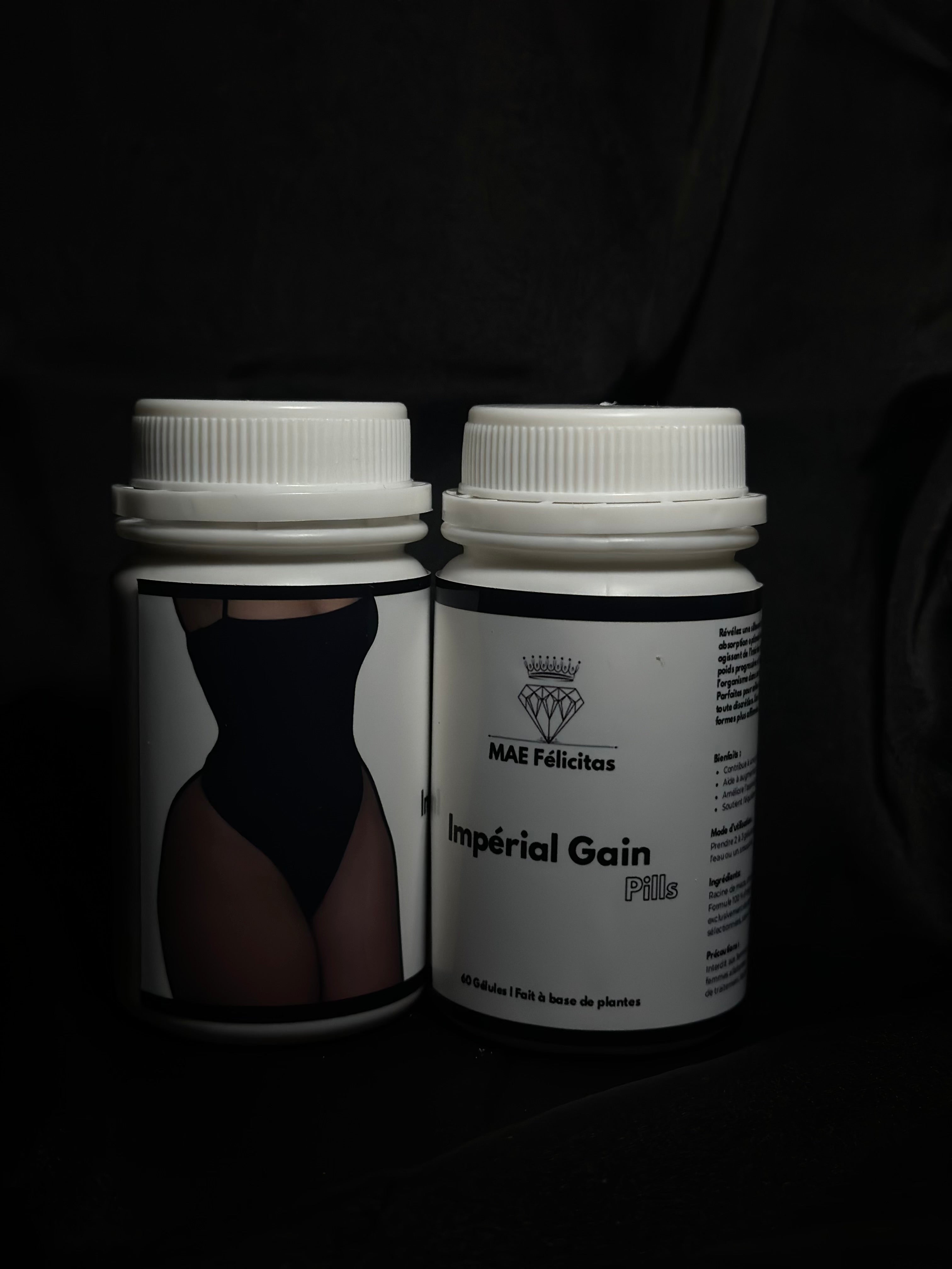 IMPERIAL GAIN PILLS Gélules Prise de Poids | 60 gélules